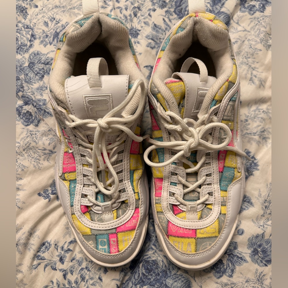 PASTEL DISRUPTOR II PATCHWORK SNEAKERS